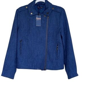 New Tamnoon Textured ip Up Jacket Size L